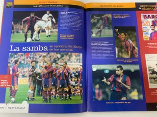 Álbum cromos completo Los Tesoros del Barça