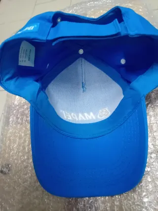 Cappello Mapei Blu Cotone Nuovo