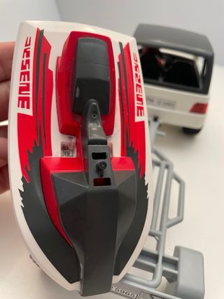 Coche y moto de agua Playmobil