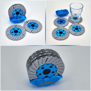 Posavasos disco de freno SUBARU 3D