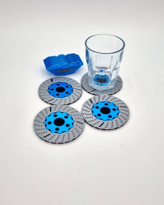 Posavasos disco de freno SUBARU 3D