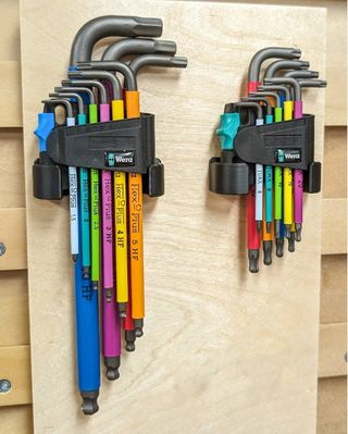  2 Soportes para llaves Wera Hex-plus o Torx Alan
