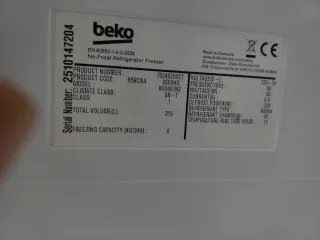 Nevera Beko gris 1.85m garantía + entrega 