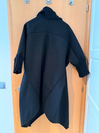 Chaqueta oversize negra