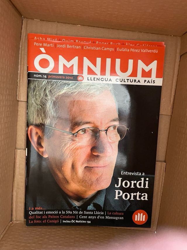 Col.lecció revistes Òmnium Cultural