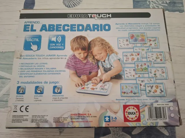 Juego Educativo El Abecedario Junior