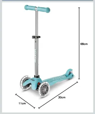 Patinete Micro Mini Deluxe Glow LED NUEVO ESTRENAR