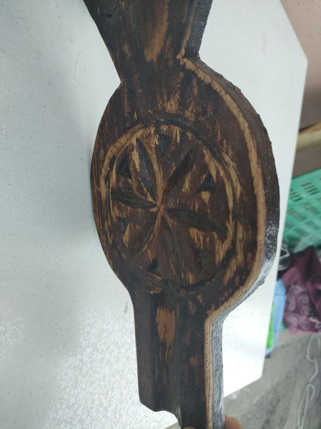 Tanla de quesos antigua tallada