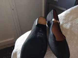 Zapatos de danza negros para niña