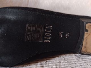 Zapatos de danza negros para niña
