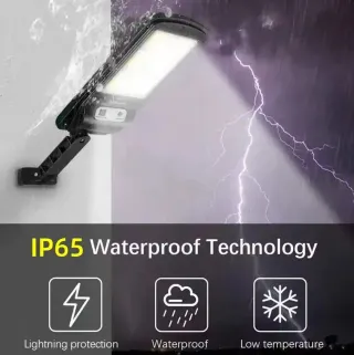 Lámpara solar pared con sensor, NUEVO