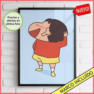 Cuadro Shin Chan - Poster Shin Chan Anime