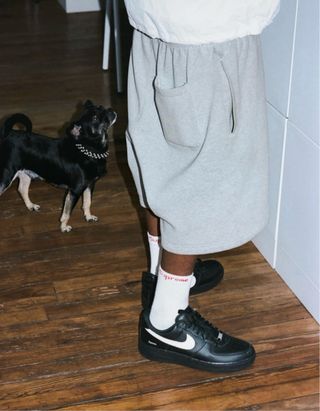 supreme af1 black