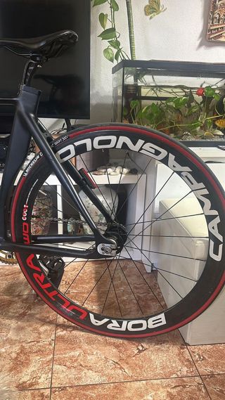 Bici Fixie Campagnolo Bora Ultra