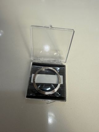 Bisel estriado Rolex Oro Blanco 