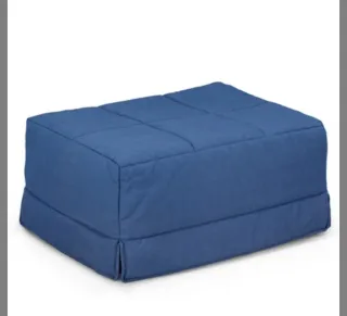 Puf Cama Plegable Naranja
