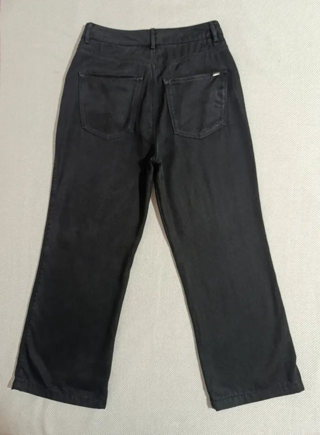 Pantalón Massimo Dutti Talla 38 Negro