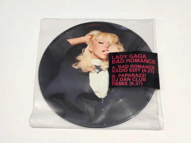 Single 7 Lady Gaga Bad Romance Picture Disc 2009