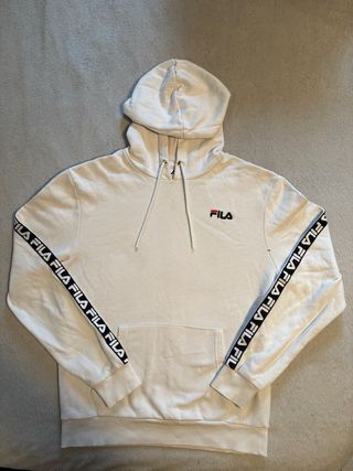 Sudadera Fila Blanca con Logo