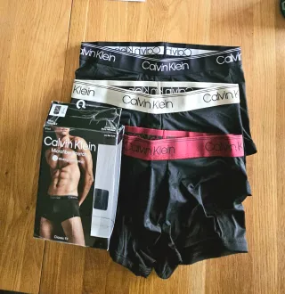 Pack 3 Calzoncillos Calvin Klein Talla S