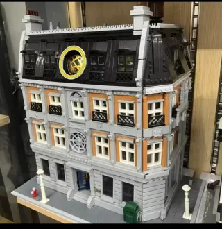 Bloque de construcción casa edificio