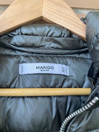Chaqueta acolchada gris Mango
