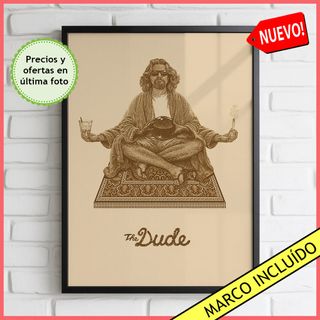 Cuadro El Gran Lebowski The Dude - Poster El Nota
