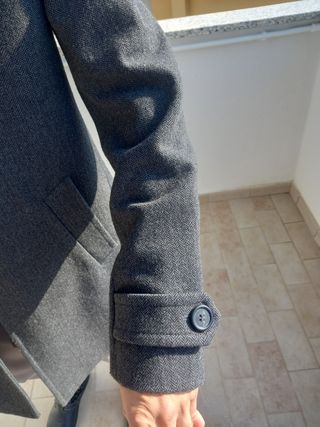 Cappotto uomo grigio