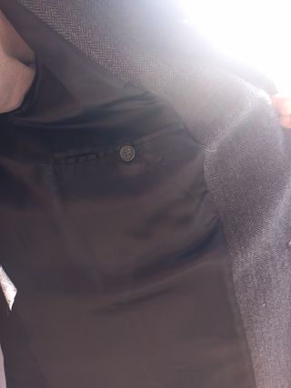 Cappotto uomo grigio