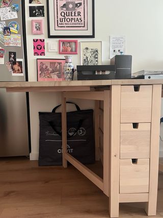 Mesa plegable Ikea Norden madera