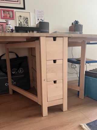 Mesa plegable Ikea Norden madera