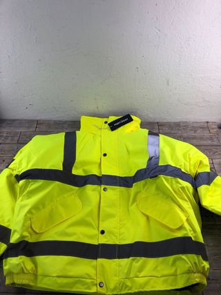 Chaqueta bomber alta visibilidad 