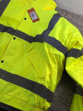Chaqueta bomber alta visibilidad 