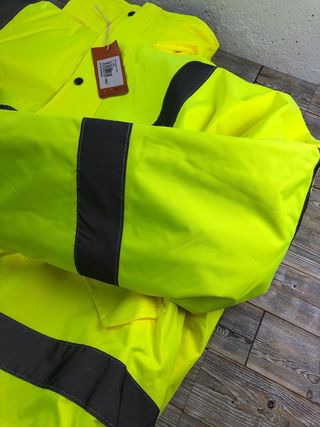 Chaqueta bomber alta visibilidad 