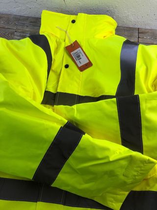 Chaqueta bomber alta visibilidad 