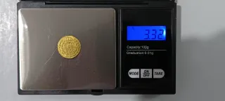 Moneda de Oro Carlos III 1774