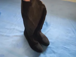 Botas altas mujer marrones