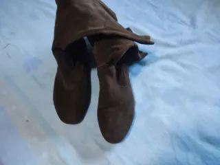 Botas altas mujer marrones