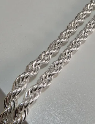 Collar y Pulsera de Plata 925 de 60/65 cm