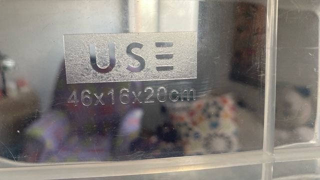 2 Contenedores trolley box organizadores USE