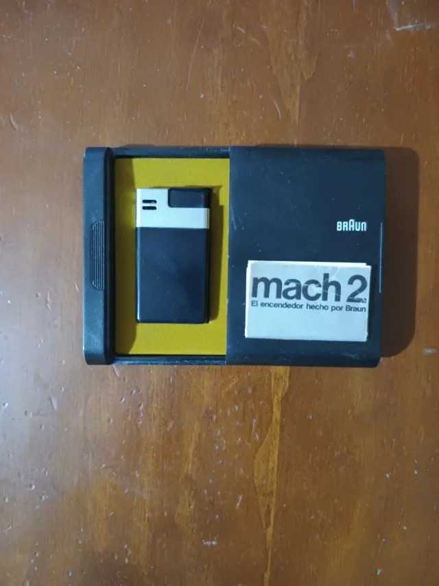 Encendedor Braun Mach 2
