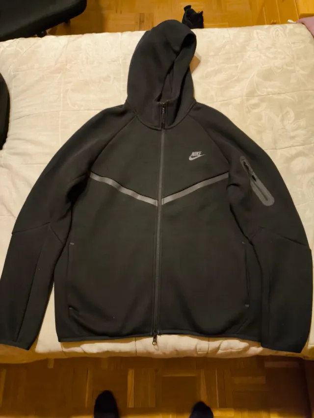 Nike Tech Fleece Sudadera Negra Talla L