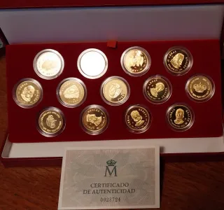 Estuche Arras reales regalo boda.