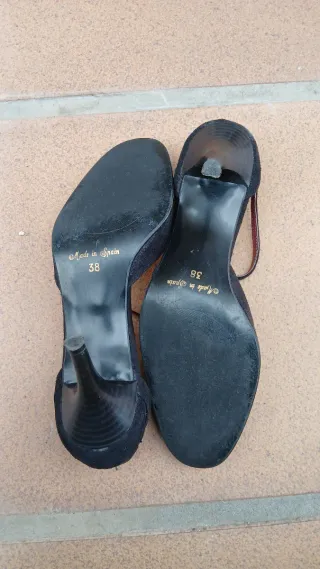 Zapatos de tacón negros