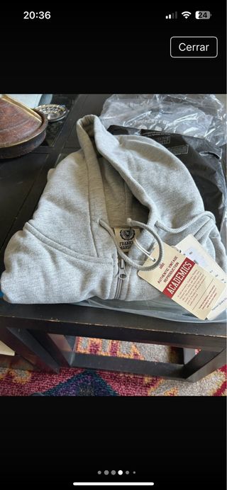 Sudadera Franklin Marshall gris sin estrenar
