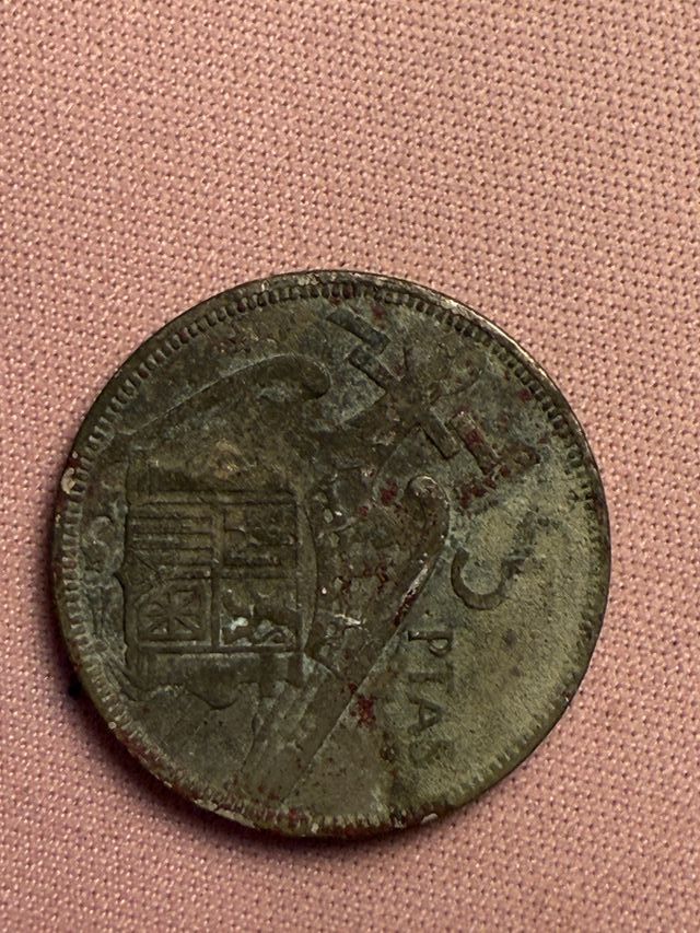 Moneda 5 Pesetas Franco 1957