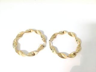 argollas oro 18k