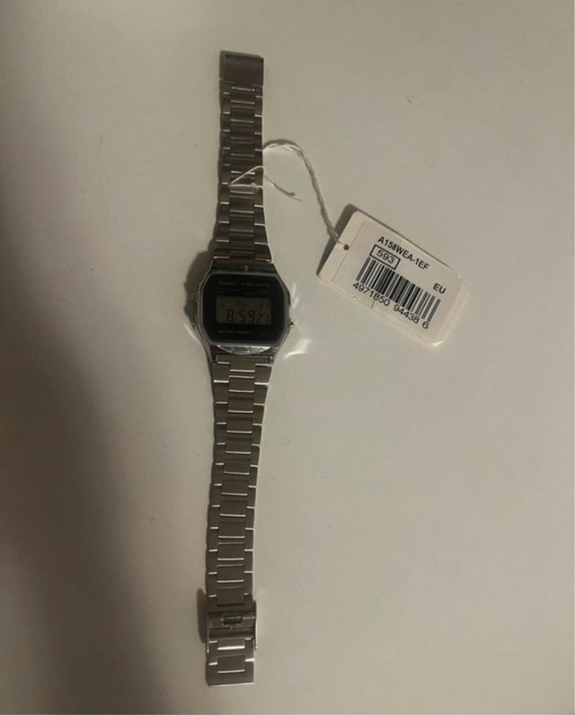 Reloj Casio Plateado Nuevo