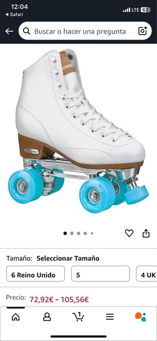 Patines Roller Derby Blancos