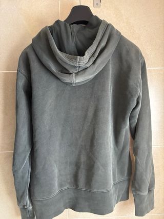 Sudadera Nike con capucha unisex gris